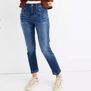 Madewell the high-rise slim boy Jean